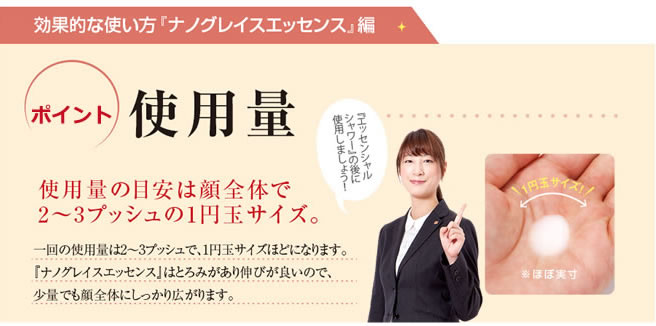 おすすめ使用量