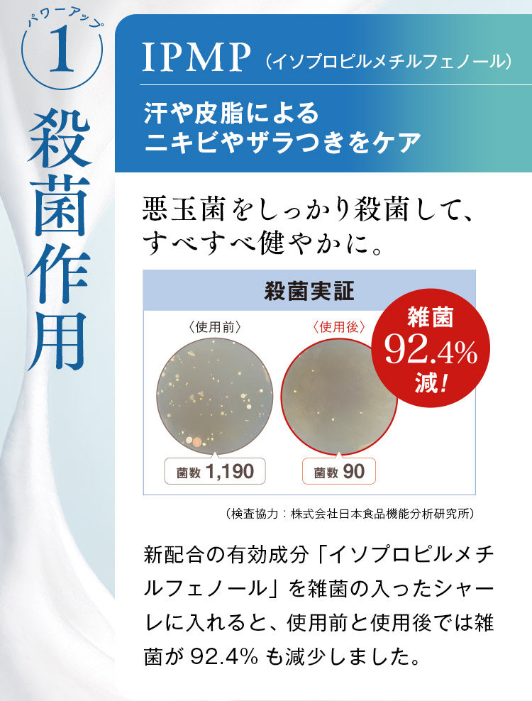 医薬部外品になってパワーアップ!ボディアンク｜石鹸洗顔の