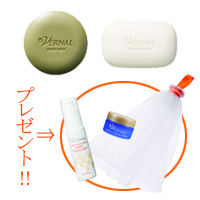 石けん2個セット(シャワー30mL(M)・キハナ4g・ネット付)