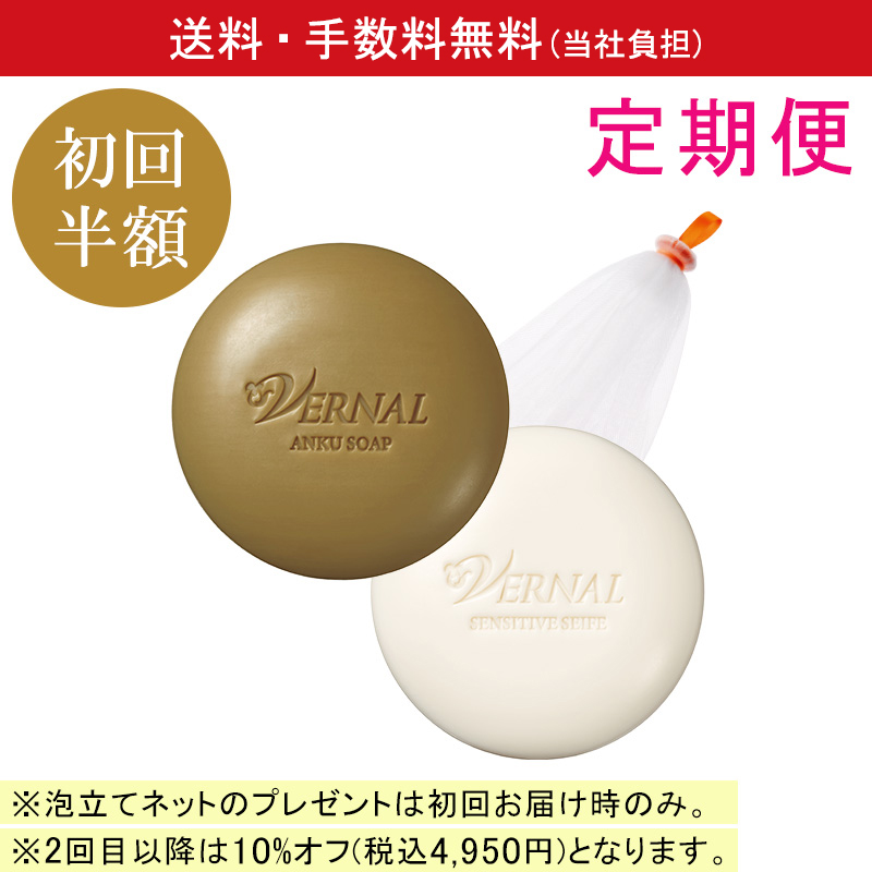 【定期初回半額】せっけん2個セット