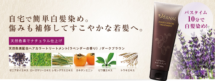 自宅で簡単毛染め。傷みも補修してすこやかな若髪へ