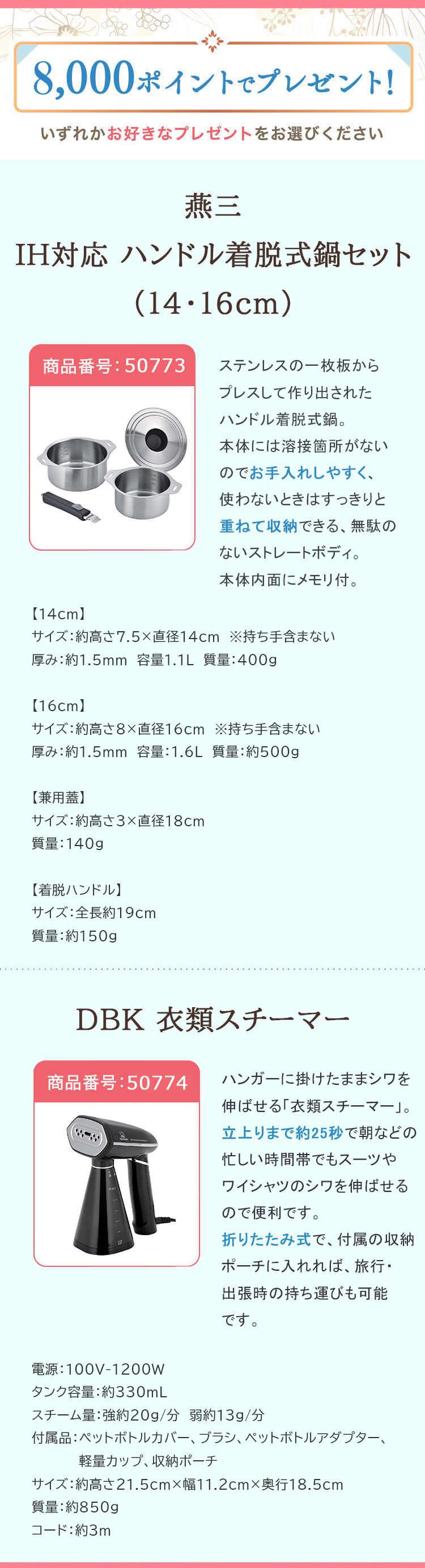 8,000�|�C���g�Ńv���[���g�I