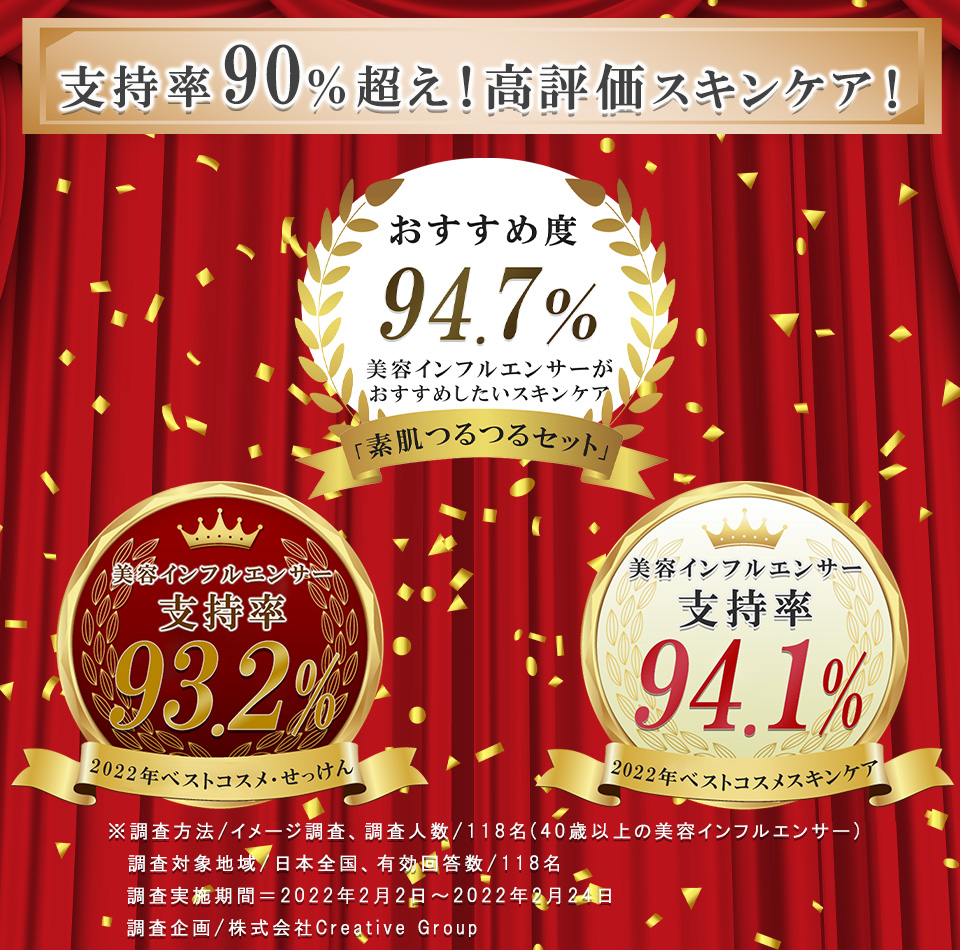 インフルエンサーアンケートバッジ