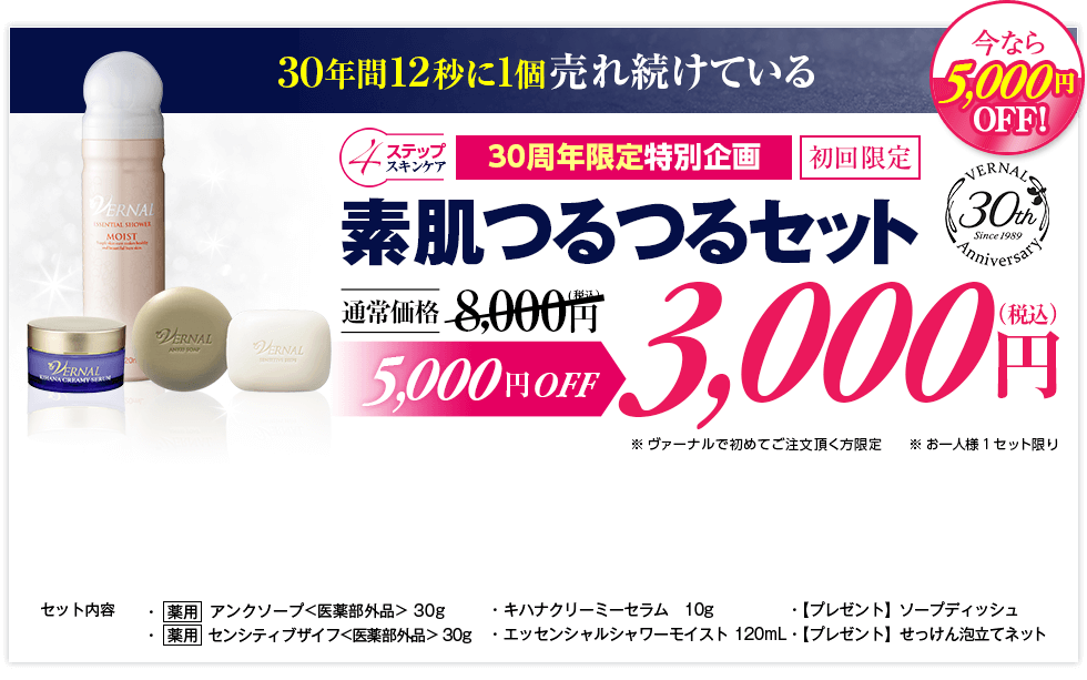 素肌つるつるセット