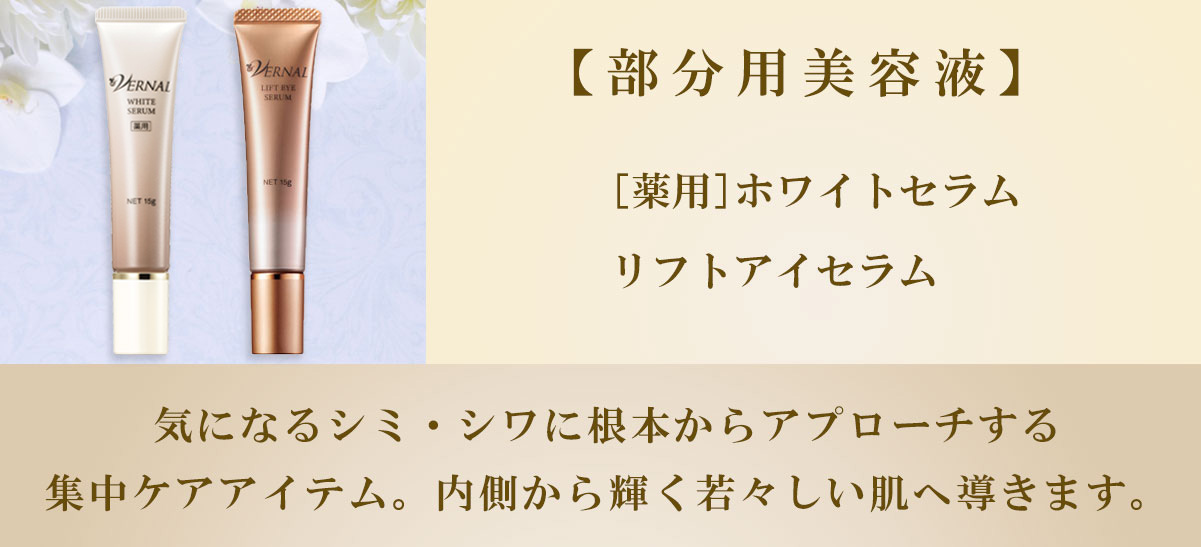 部分用美容液